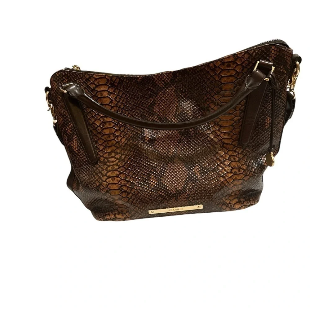Brahmin Women’s Tortoise Seville Norah Hobo Bag